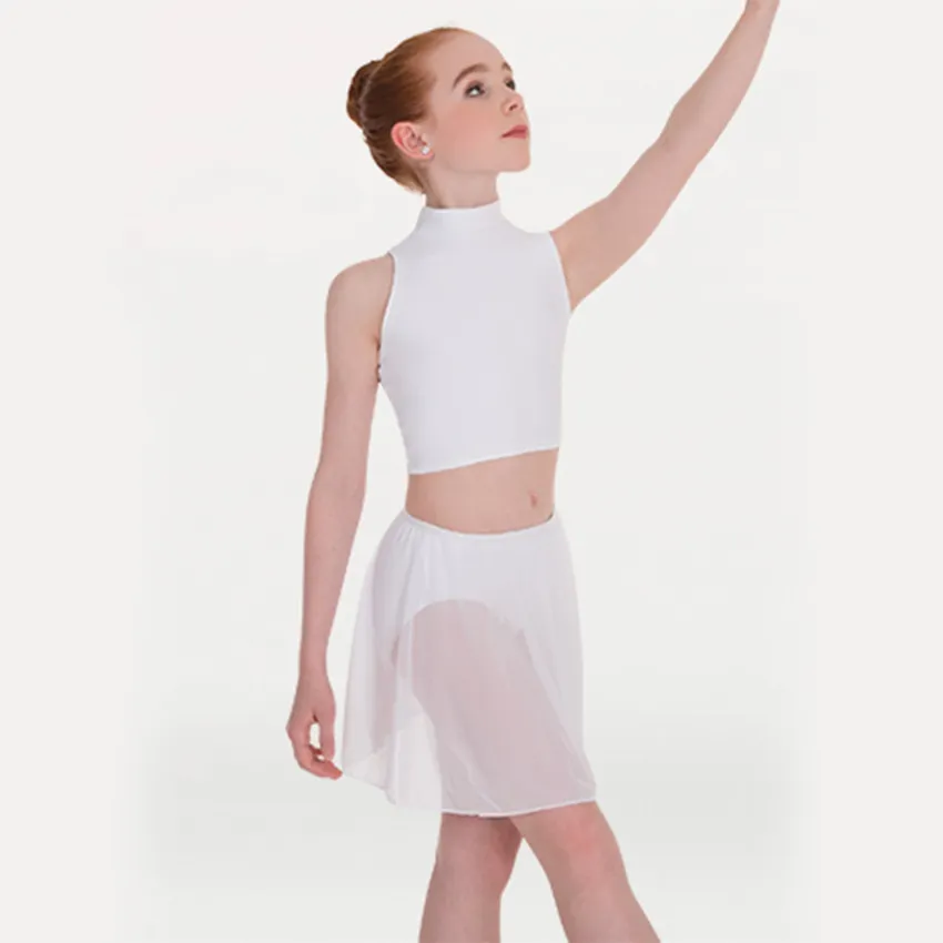 Chiffon Pull-On Dance Skirt - Niña